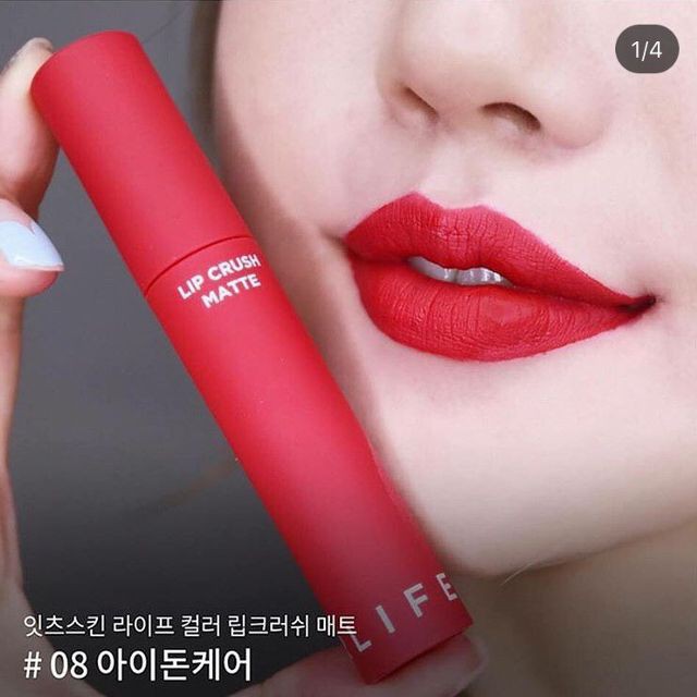 Son kem lì Its Skin Life Color Lip Crush Matte - Tặng Nước Hoa DuBai 2ml vail | BigBuy360 - bigbuy360.vn