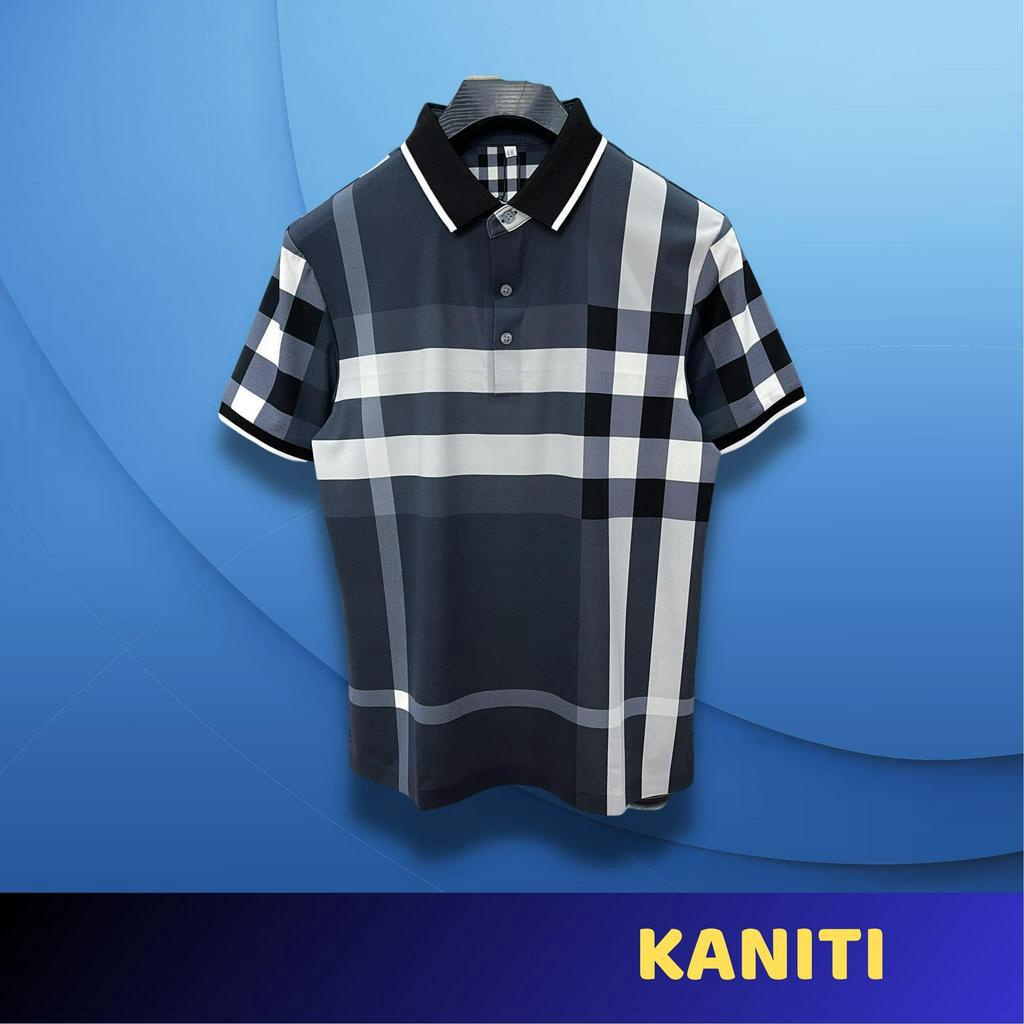Áo Polo Cá Sấu Kẻ Sọc Caro 2 Mặt, Áo Thun Nam Có Cổ Co Giãn - AK82