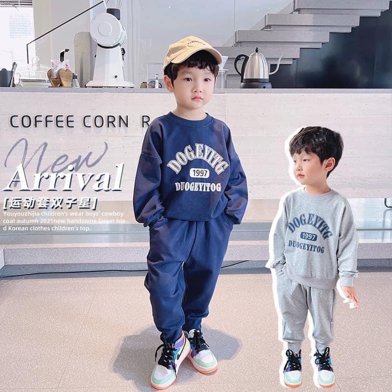 Set nỉ da cá cho bé