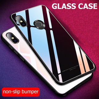 Ốp điện thoại kính cường lực chống sốc cao cấp cho Xiaomi Redmi Note 6 Pro
