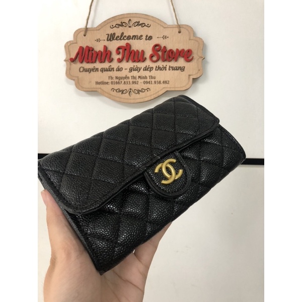 Ví Bóp Nữ Mini Da Hạt, Ví Chà Neo Nữ Đeo Chéo 3 Size