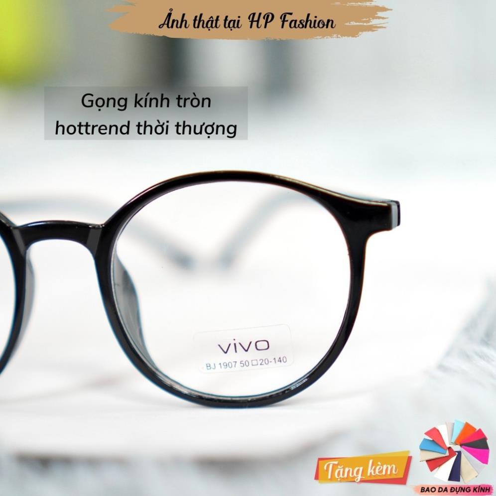 Gọng kính cận ngố tròn 💗Kính mát giả cận mắt mèo form Hàn Quốc nam nữ thời trang K3 | BigBuy360 - bigbuy360.vn