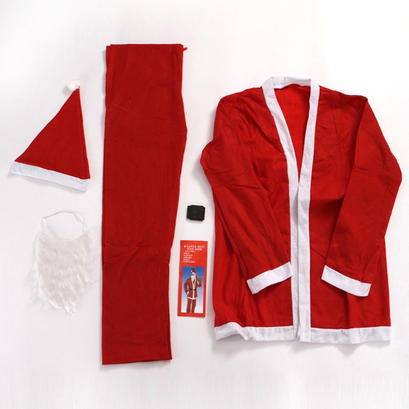 Bộ đồ 5 món hóa trang nhân vật ông già Noel pha trò vui nhộn cho người lớn