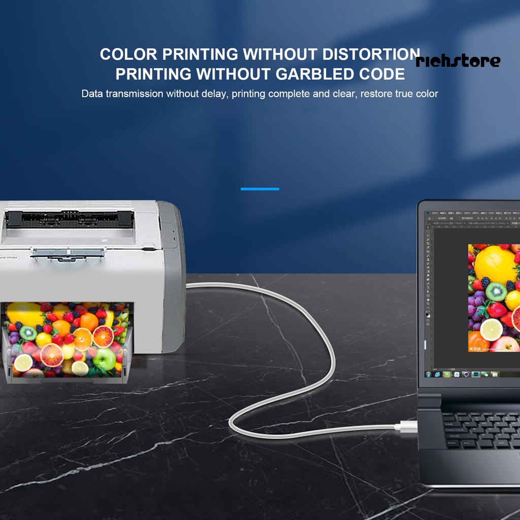 Dây Cáp Kết Nối Âm Thanh Nhanh Đầu Ra Type-C Usb2.0 Cho Máy In