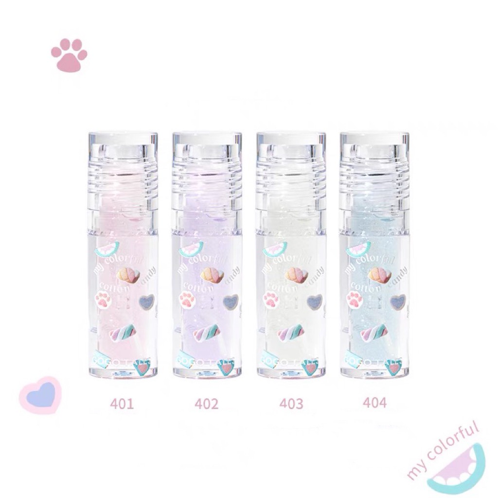 Son Bóng Dưỡng Môi Căng Mọng GOGO TALES Marshmallow Soft Lip Oil GT394 - GOGOTALES