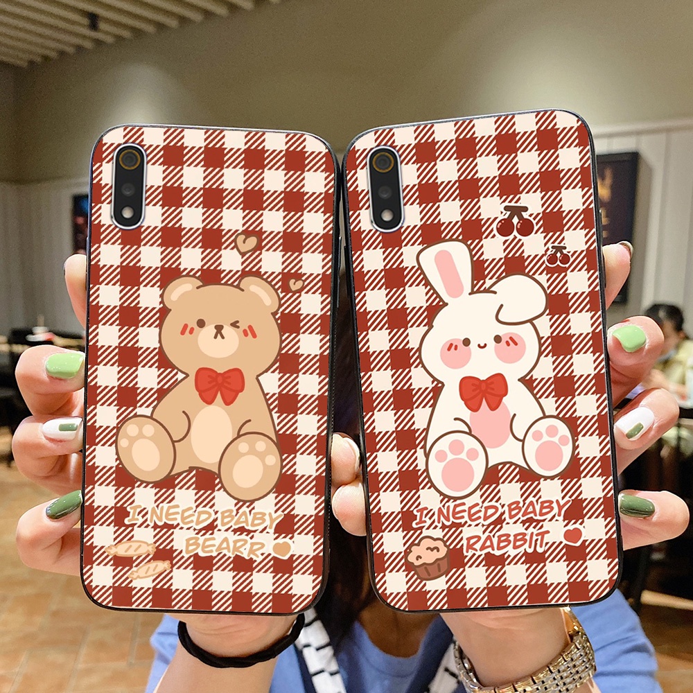 Ốp lưng điện thoại xiaomi redmi 7a / 8a / 9a in hình gấu nâu vô cùng đáng yêu