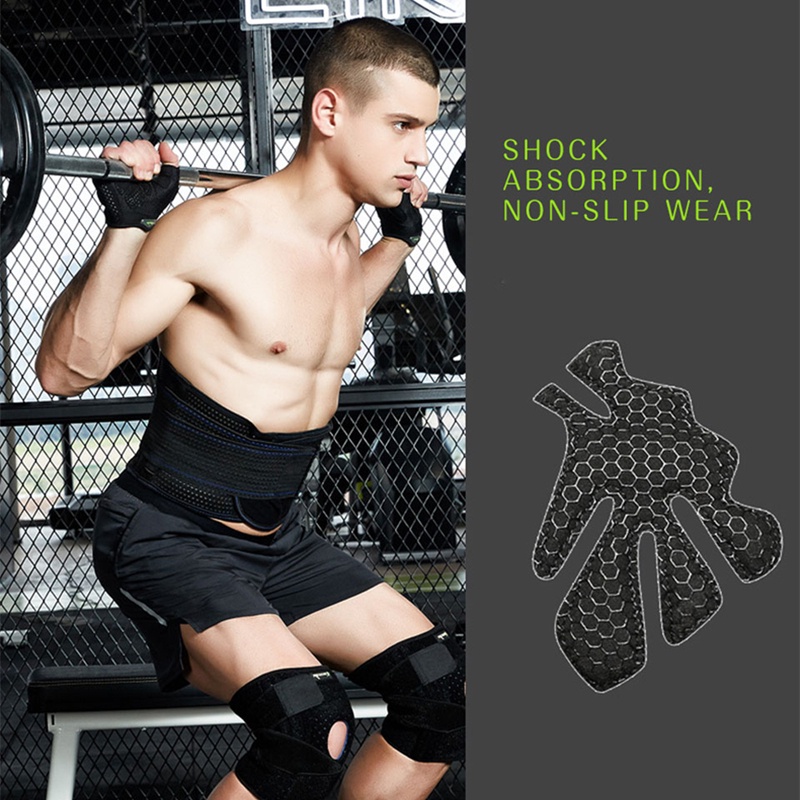 [COD&amp;Ready] Non slip and breathable fingerless gloves for sports training