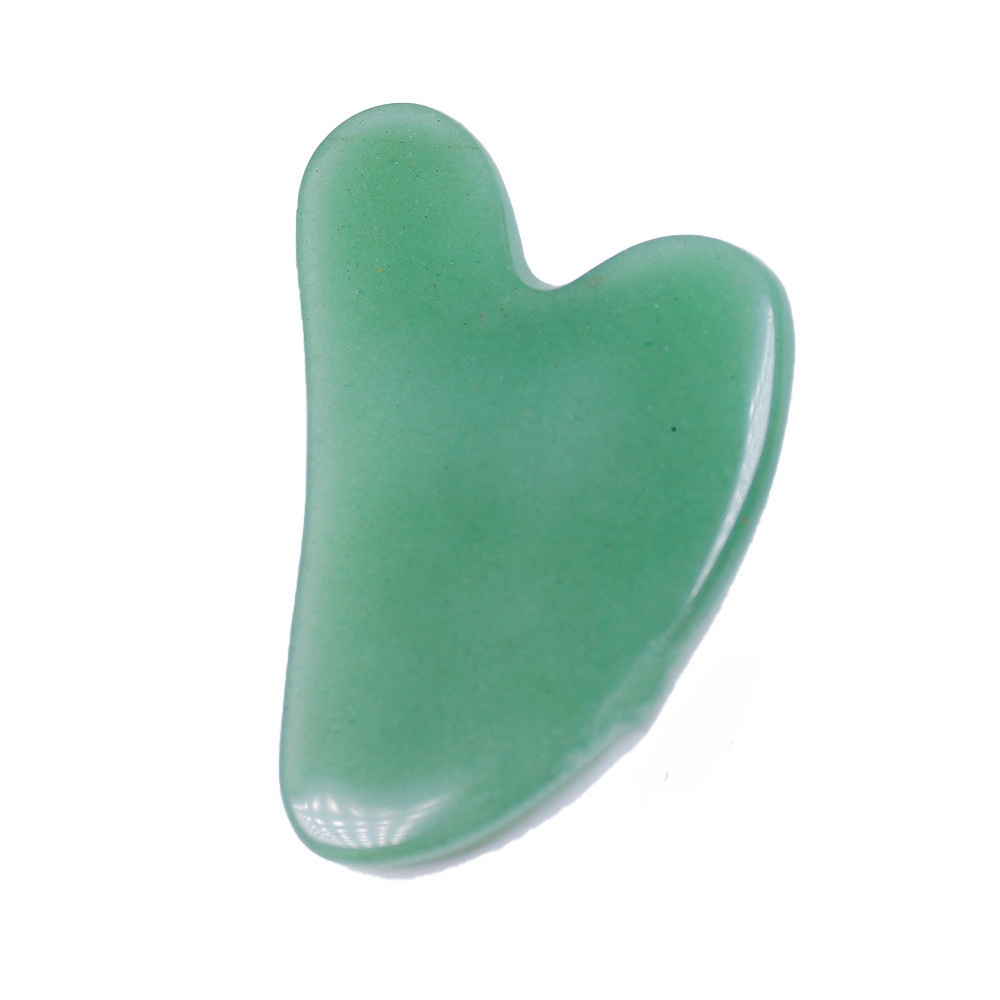 Cây Lăn Mặt Guasha Mát Xa Bằng Đá Thiên Nhiên Nhiều Mẫu Được Chọn Màu