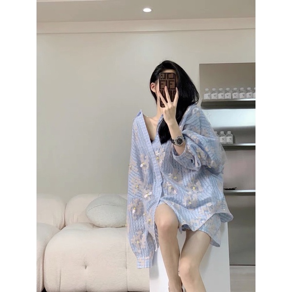 Set quần áo thiết kế cao cấp BABUGGE hở lưng