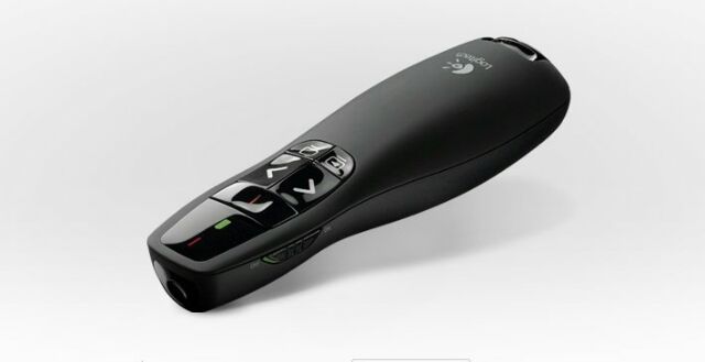 Bút chỉ laser, trình chiếu Logitech R400