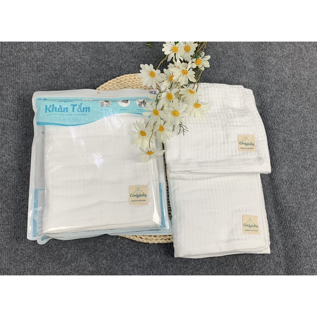 [Mã 267FMCGSALE giảm 8% đơn 500K] Khăn tắm cao cấp siêu mềm Comfybaby