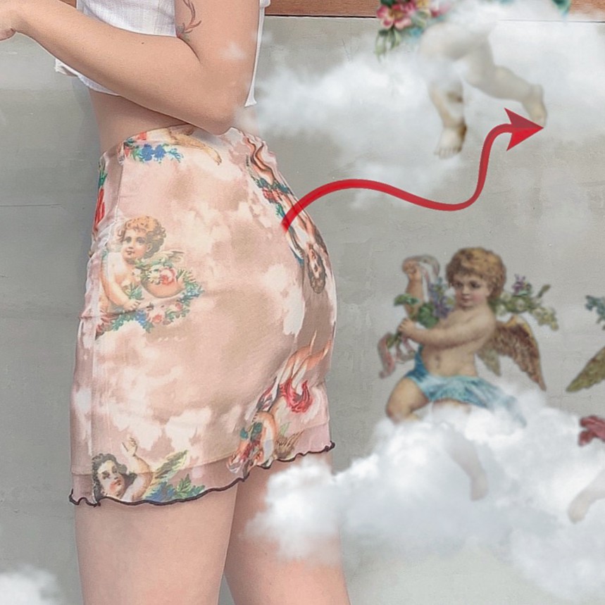 Chân váy Angel Nâu