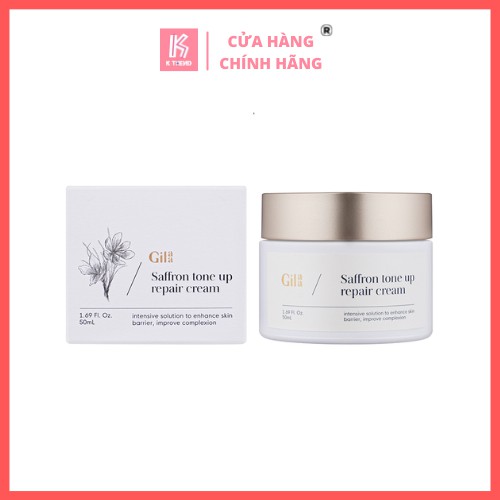 [TẶNG SON GILAA ĐƠN TỪ 500K] Kem dưỡng đêm Gilaa saffron tone up repair cream