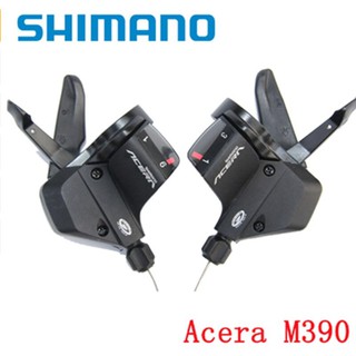 Tay bấm xả shimano acera sl-m390 3x9s 27 tốc độ cáp đi dây âm