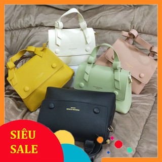 Túi xách nữ đeo chéo fashion bags dáng công sở mới phối nơ cực đẹp