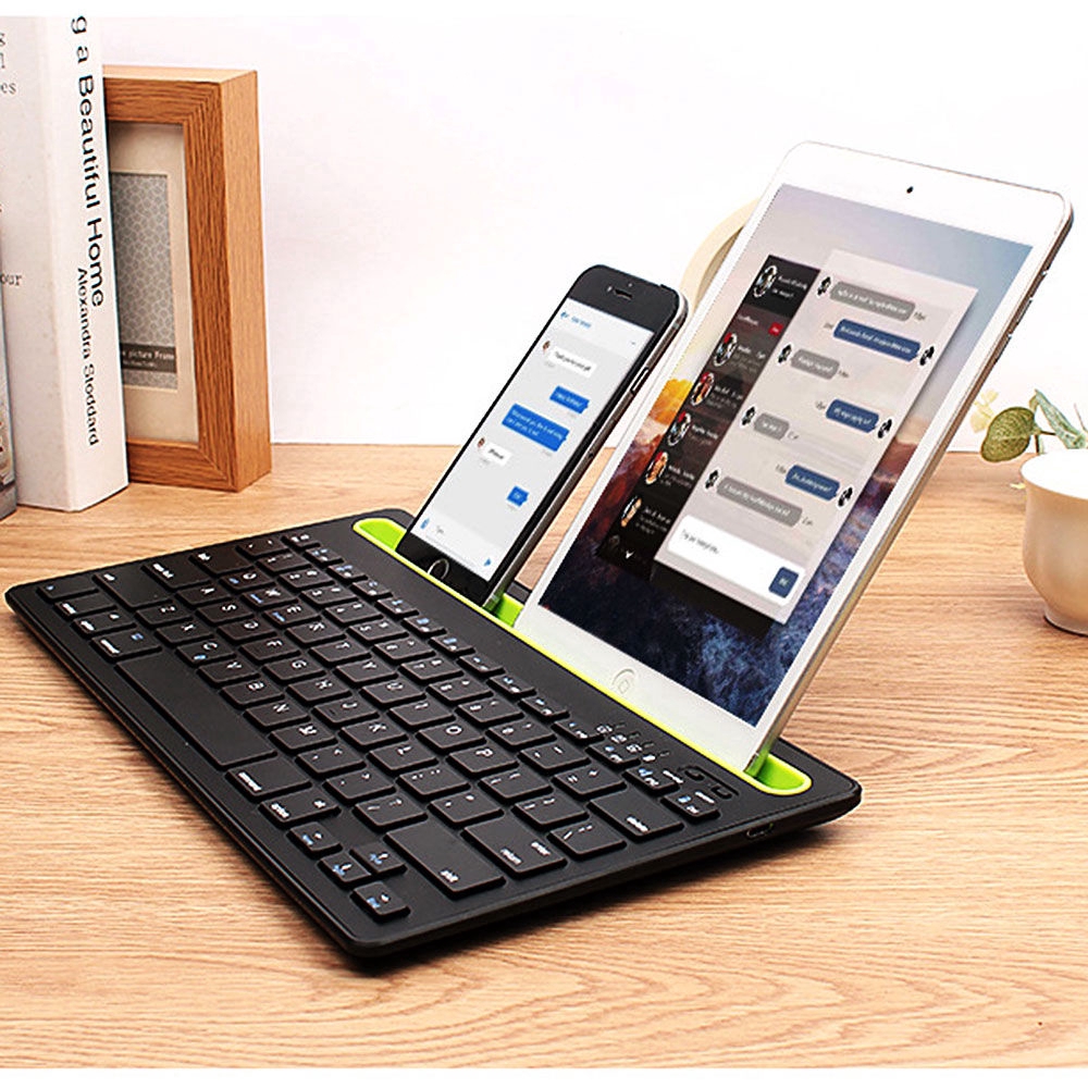 Bàn Phím Không Dây Bluetooth 3.0 Dành Cho Pc Laptop Android Macbook Ipad