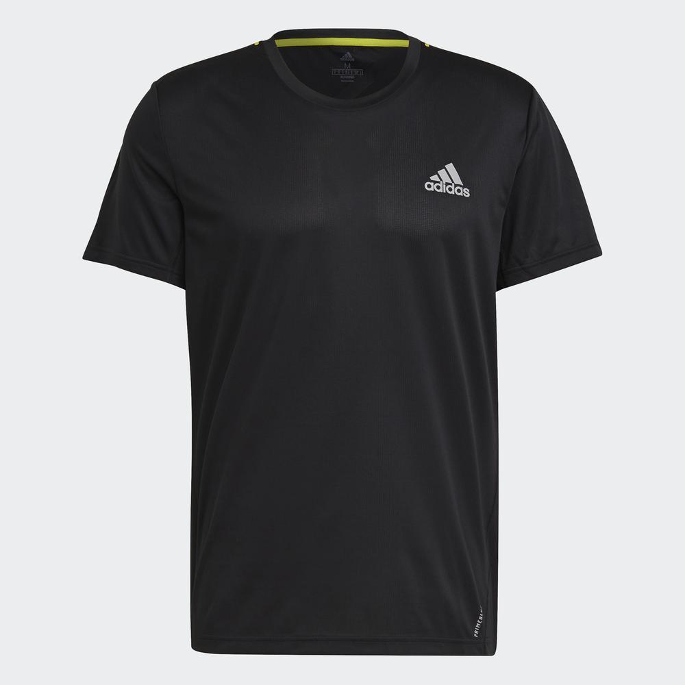 [Mã WABRADI13 - 150K - ĐH từ 1Tr]Áo Tee adidas RUNNING Nam Fast Primeblue Tee Màu đen GN5707