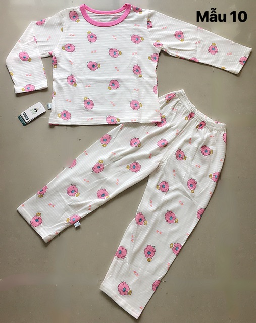 Bộ thun dài, cotton sợi tre 100%, chất siêu mát