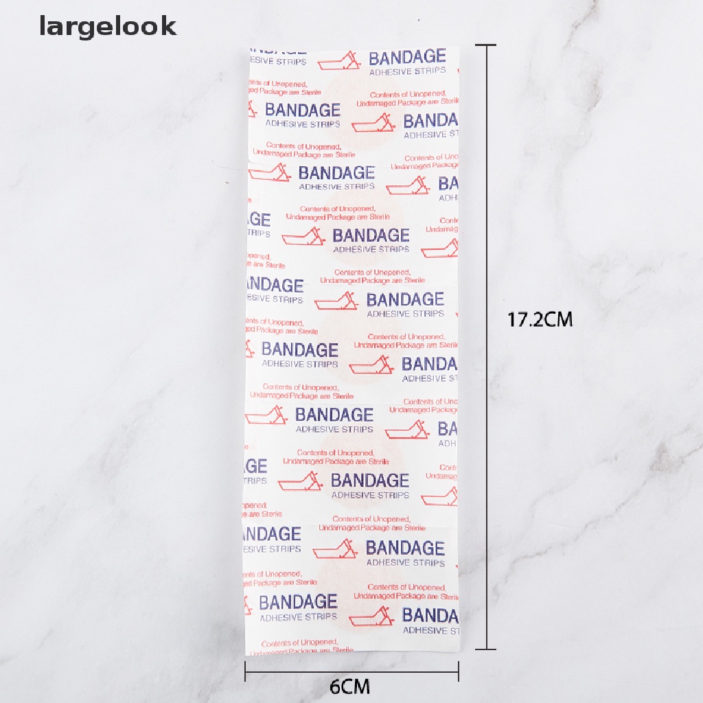 [Hàng mới về] Set 50 băng keo y tế hình tròn chống thấm nước tiện lợi dành cho vết thương vết bỏng