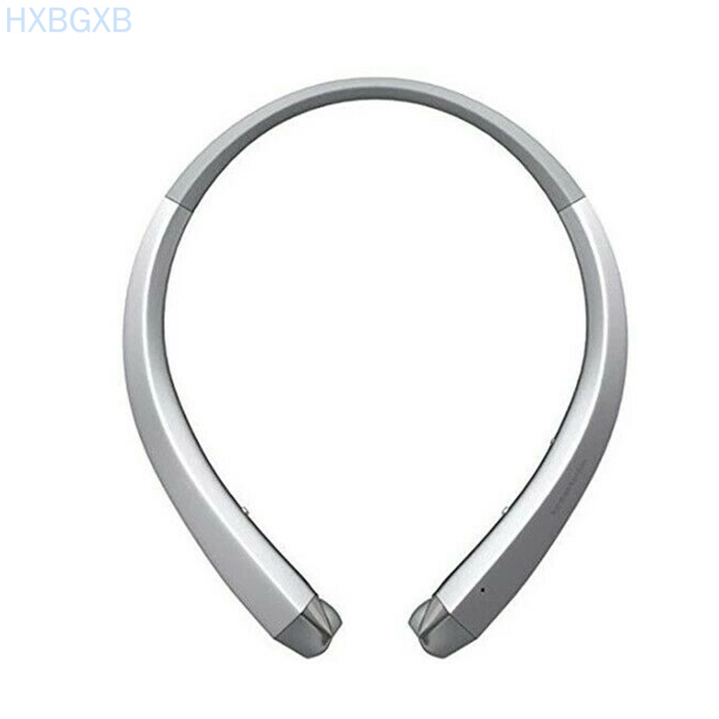 HXBG HBS-910 Bluetooth Earphone CSR Tone Sports Neckband Mic Noise Cancelling Stereo Sweat Proof Headphone,Silver