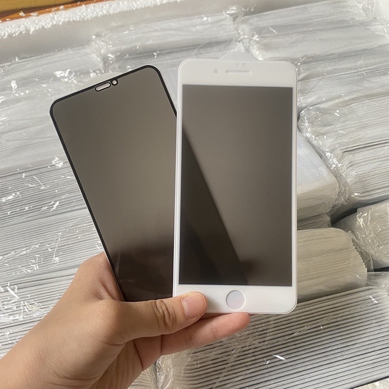 Kính cường lực chống nhìn trộm loại tốt, bóng đẹp iphone 6 6S 7 8 7plus 8plus 6Splus