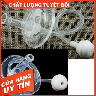 Ống hút bình sữa không nắp bật Pigeon / Lansinoh / Tom