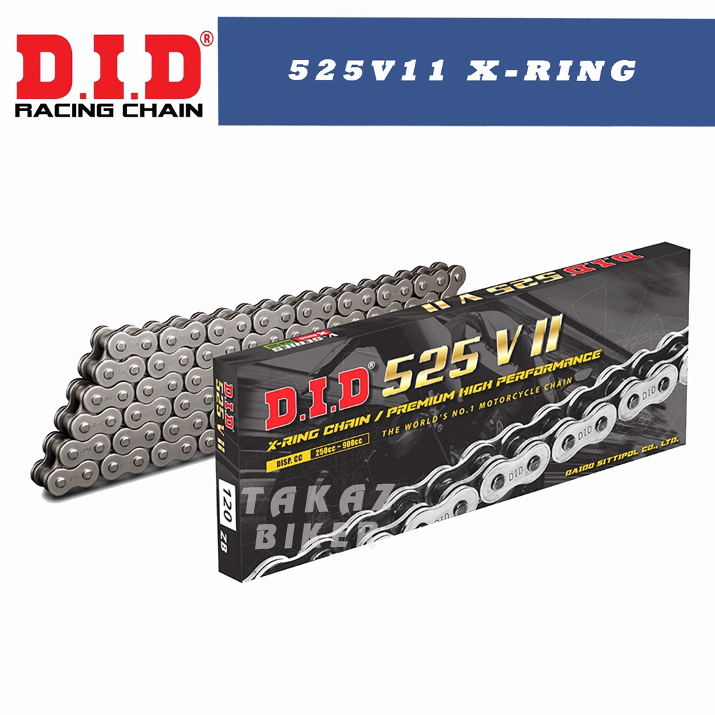 B4 Dòng Sên 525VII X-Ring D.I.D V Series Thích Hợp Các Dòng Xe Từ 250cc đến 900cc