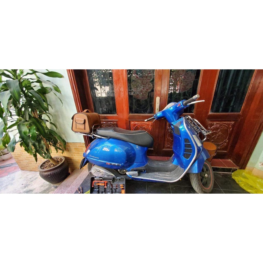 Túi da xe vespa