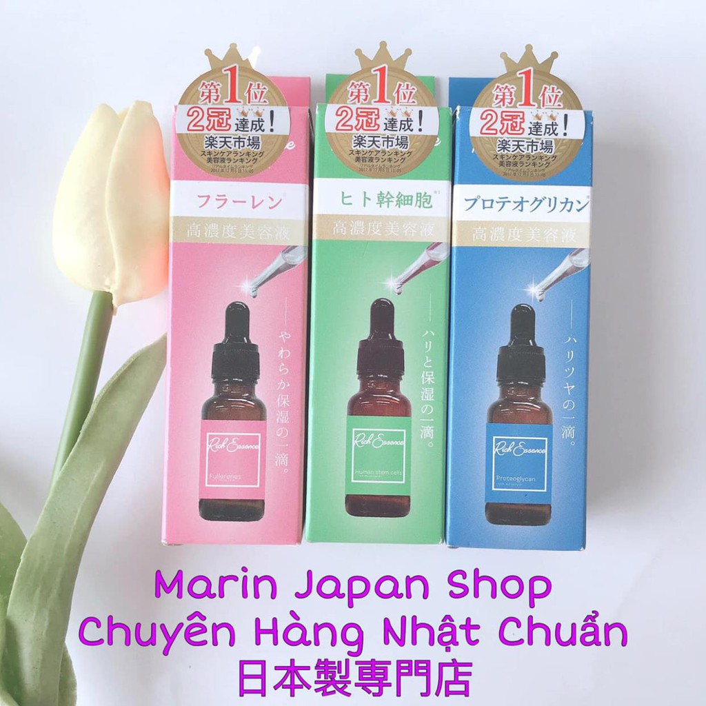 (Sale 450k -->> 189k) Serum dưỡng trắng da từ Proteoglycan , tế bào gốc Human Stem Cells , Fullerenes Nhật Bản