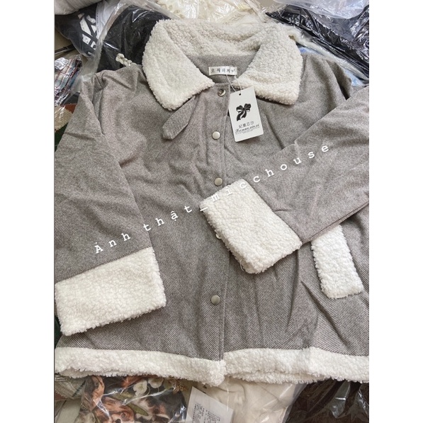 Order | Áo khoác len nữ lót dù Hàn Quốc EC2877 | BigBuy360 - bigbuy360.vn