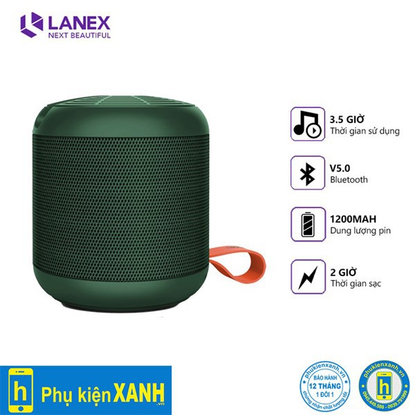 Loa Bluetooth LANEX W05 Chính hãng âm thanh cực hay bảo hành 12 tháng 1 đổi 1