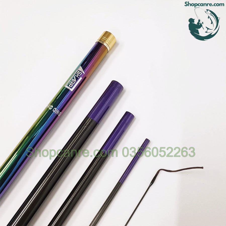 Cần Câu Đài Câu Đơn Nguyệt Long 5H tặng kèm 1 ngọn zin hàng loại 1