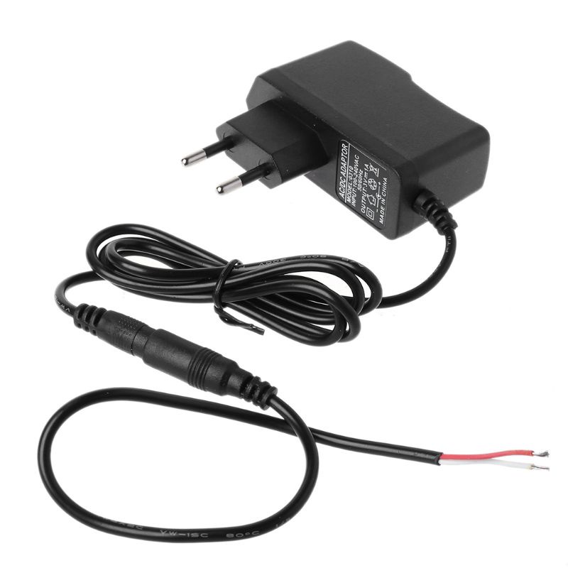 Bộ Chuyển Đổi Nguồn Điện 5 5mmx2 1mm AC 100-240V Sang DC 3V 1A Cho Đồng Hồ Điều Khiển Từ Xa
