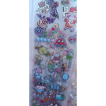 20 bộ hình dán sticker anime chibi cổ trang cute TY-1157
