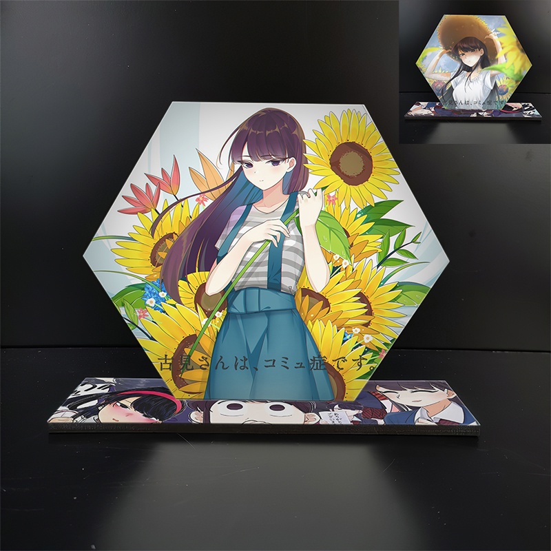 Mô hình Standee hình Komi - Nữ Thần Sợ Giao Tiếp (Shouko Komi)