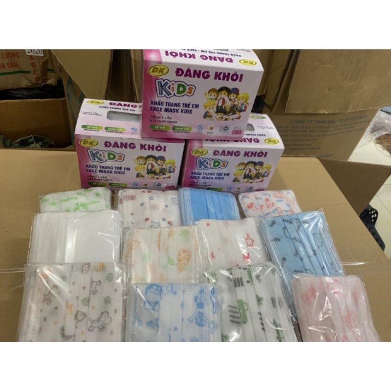Khẩu trang y tế cho bé 1 hộp 50 cái | BigBuy360 - bigbuy360.vn
