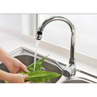 ĐẦU VÒI NỐI RỬA BÁT TĂNG ÁP XOAY 360 ĐỘ (dài 7cm)