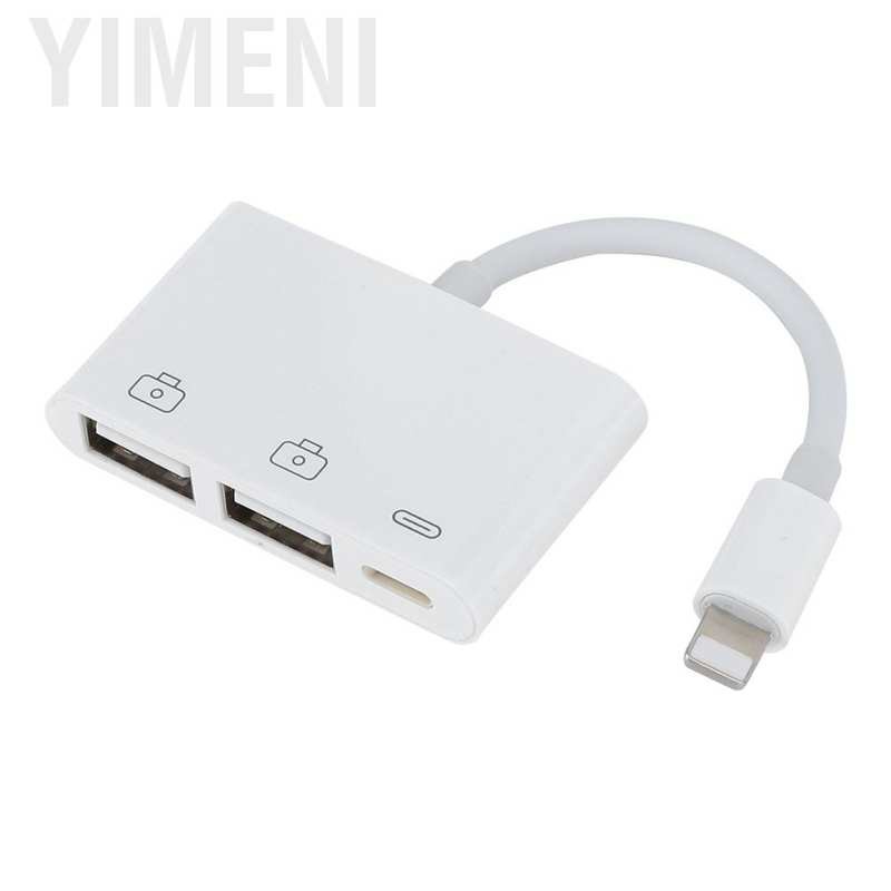 Đế Chuyển Đổi Thẻ Nhớ 3 Trong 1 Otg Usb Hub Cho Máy Ảnh / Đàn Piano / Chuột / Máy Tính / Điện Thoại Ios