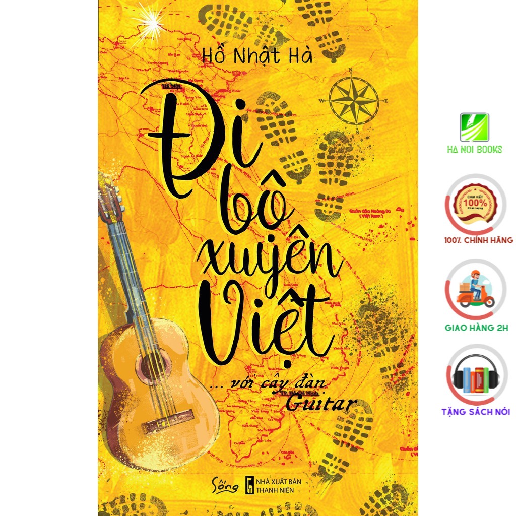 Sách - Đi Bộ Xuyên Việt Với Cây Đàn Guitar [AlphaBooks]