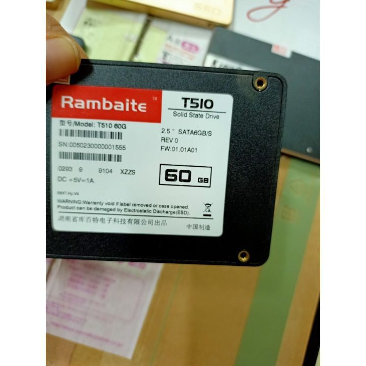 ổ cứng ssd 60gb cũ