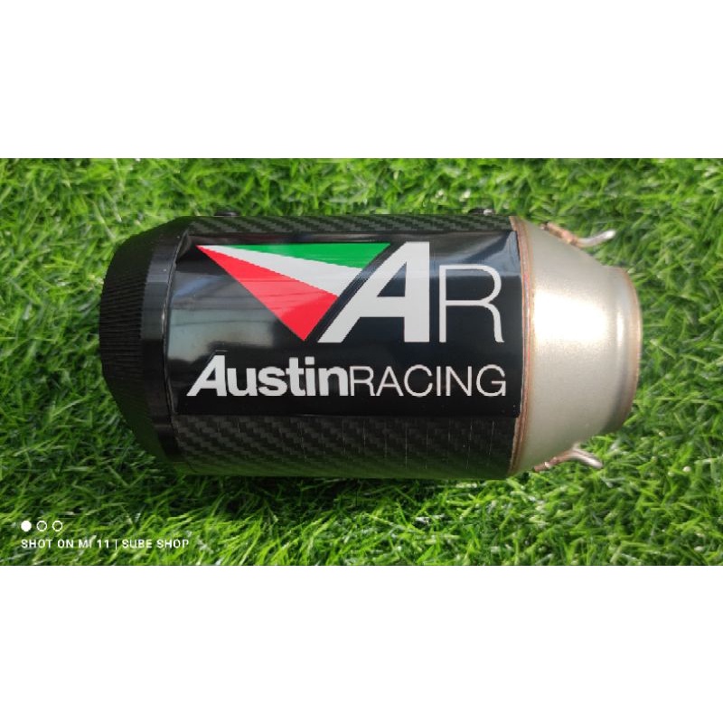 Pô Austin Racing GP1 carbon