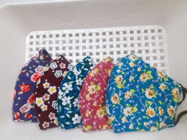 Khẩu trang nam/nữ họa tiết - Nhiều màu