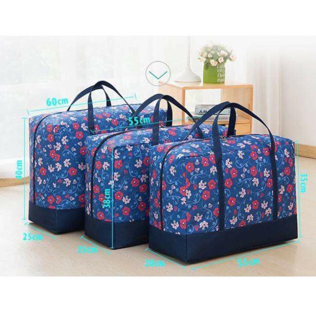 Sét 3 túi đựng chăn màn quần áo có quai xách