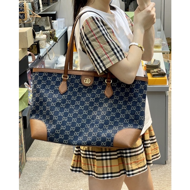 Túi công sở dáng tote size to kèm ví có khoá miệng size đại hình và clip thật