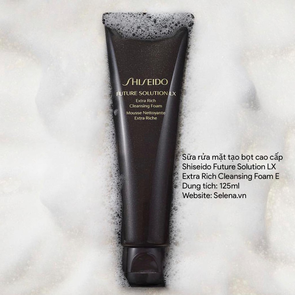 [KHUYẾN MÃI]  Sữa rửa mặt Shiseido Future Solution LX Extra Rich Cleansing Foam E 125ml