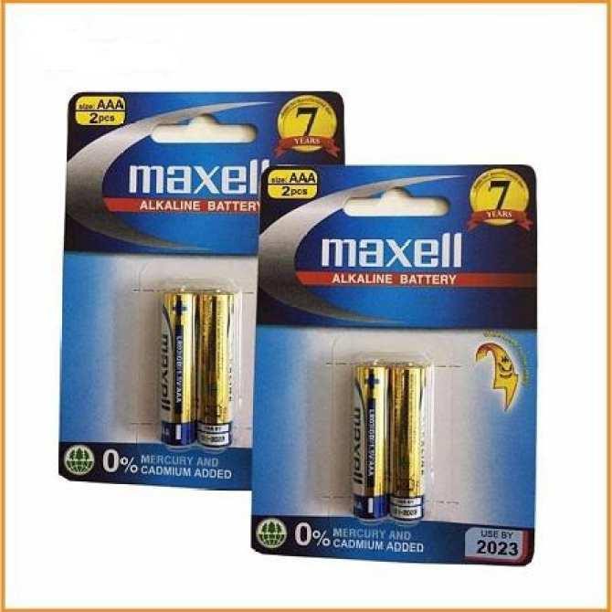 Pin AAA Maxell Alkaline