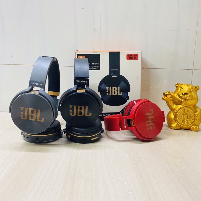 Tai Nghe Nhạc Bluetooth JBL 950BT Chụp Tai Headphone Không Dây Úp Tai Di Dộng
