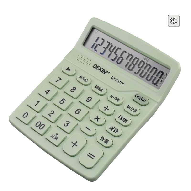 Máy Tính Điện Tử Màn Hình LCD 12 Chữ Số