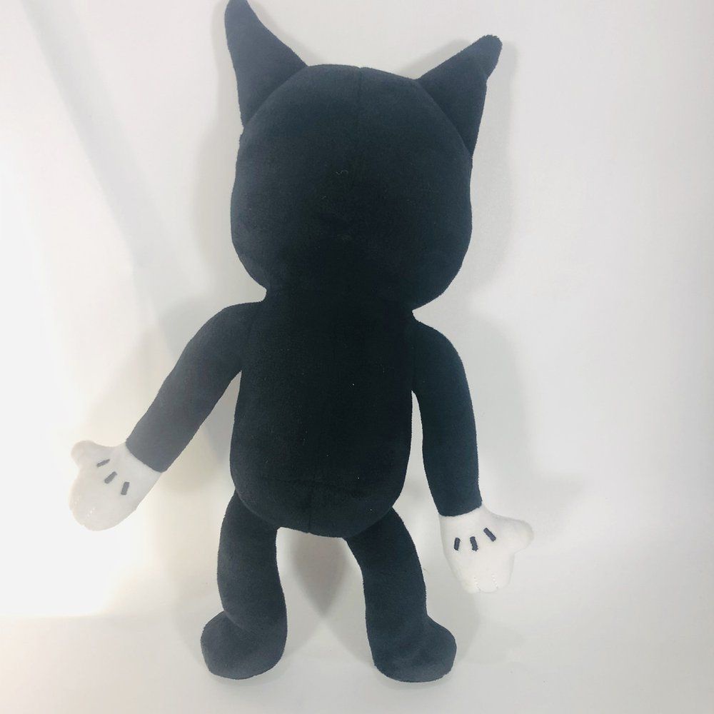 30cm Sirenhead Plushie Toys Siren Head Plush Dolls Scary Black Cartoon Cat Soft Stuffed Animals Figure Toys Gifts