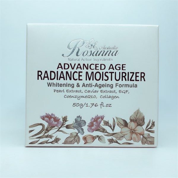 Kem dưỡng trắng da Rosanna Advanced Age Radiance Moisturizer 50g